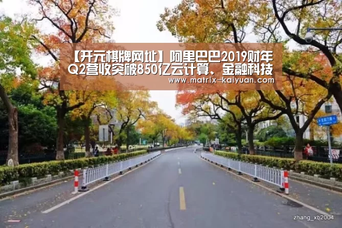 【开元棋牌网址】阿里巴巴2019财年Q2营收突破850亿云计算、金融科技助阵“核心电商”